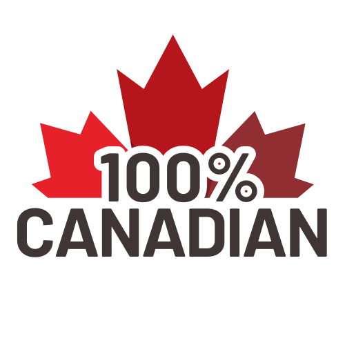 100 Canadian Logo Social